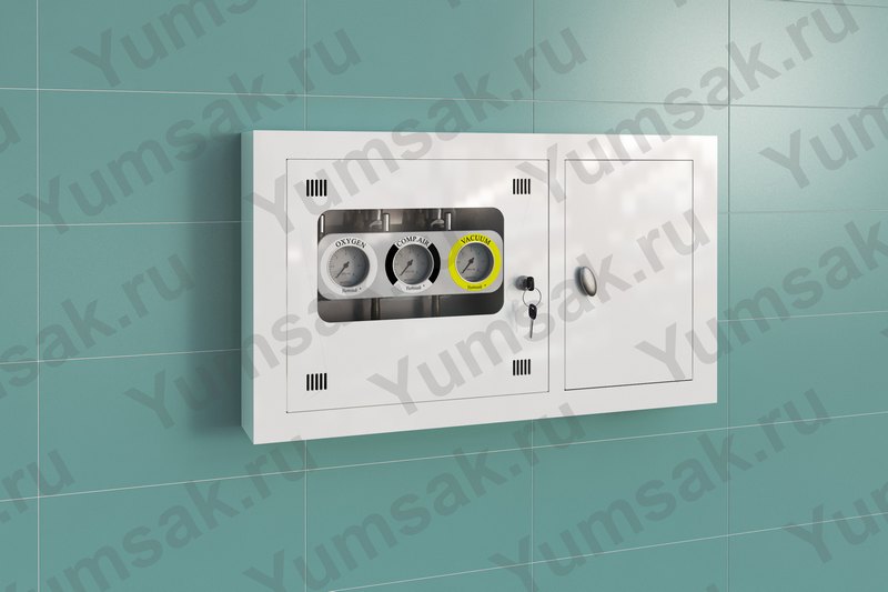 Контрольно-отключающая коробка на 3 газа